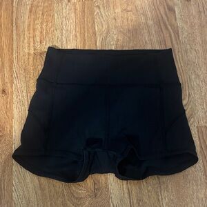 lululemon athletica Black Bike Shorts